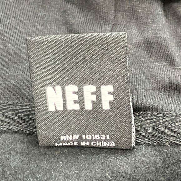 Disney Mickey Mouse Hoodie Mens M Black Graphic Pullover Sweatshirt Checkered - Picture 8 of 12